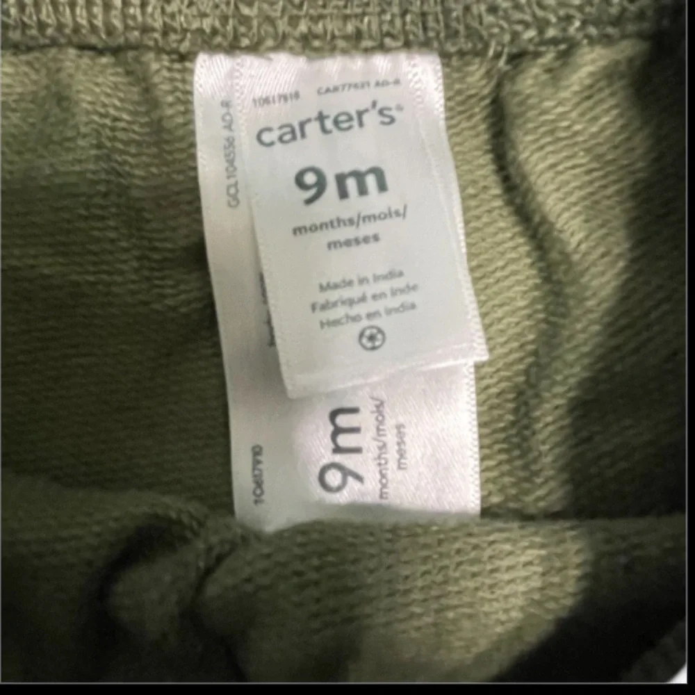 Carter's Tan and Camo Joggers Set